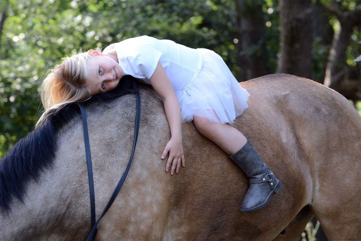 Equine Assisted Therapy session at EQuivalence Durbanville